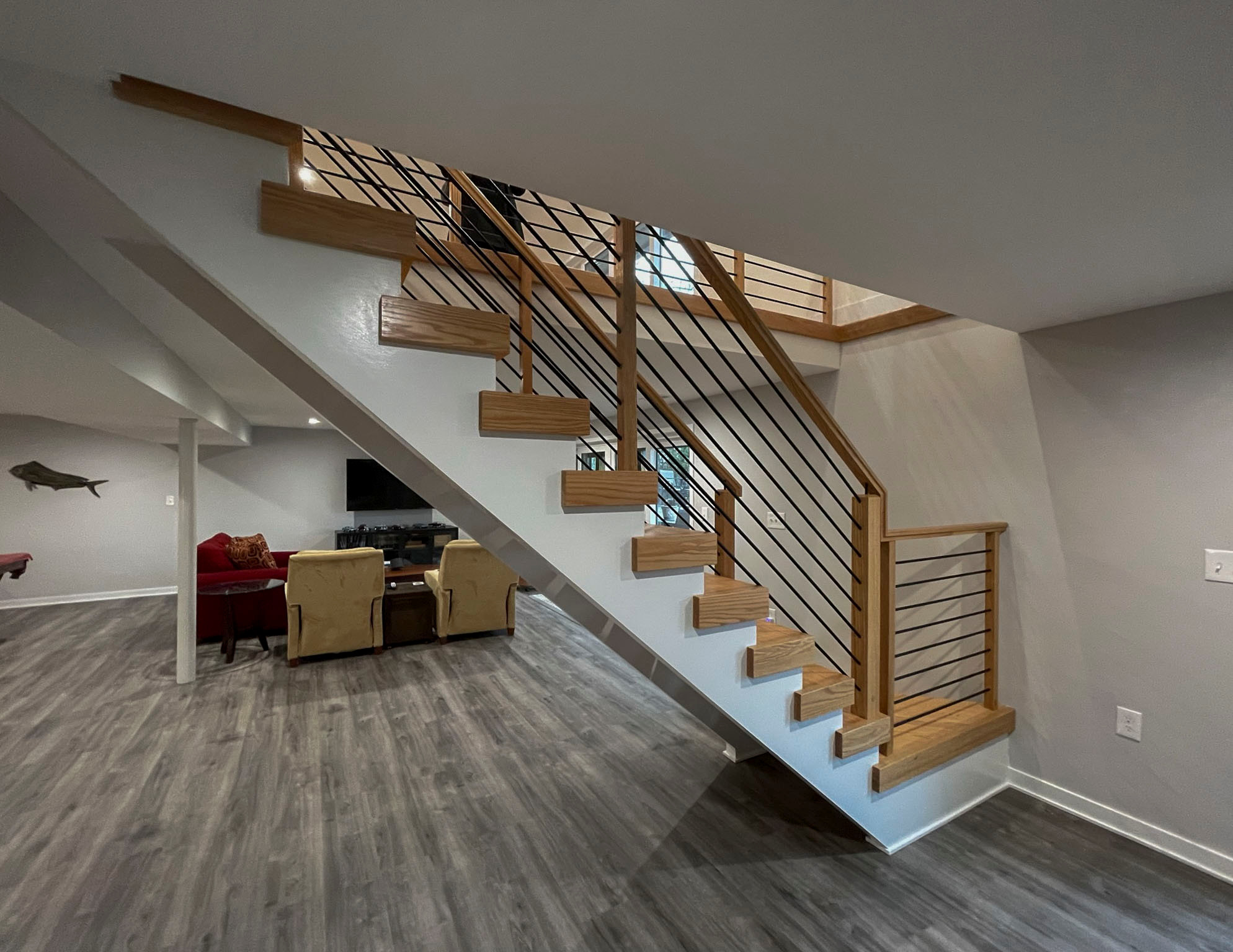 99_Modern & Open L-Shape-Winder Stair, Arlington VA 22207