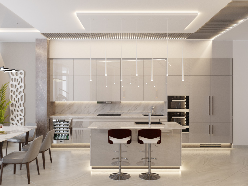 Дизайн-проект квартиры 128 кв.м.