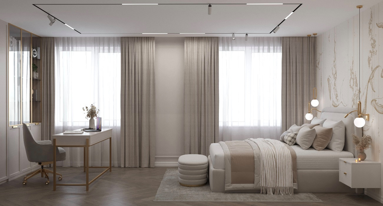 ЖК Люмин, 3 комнаты, 140 м²