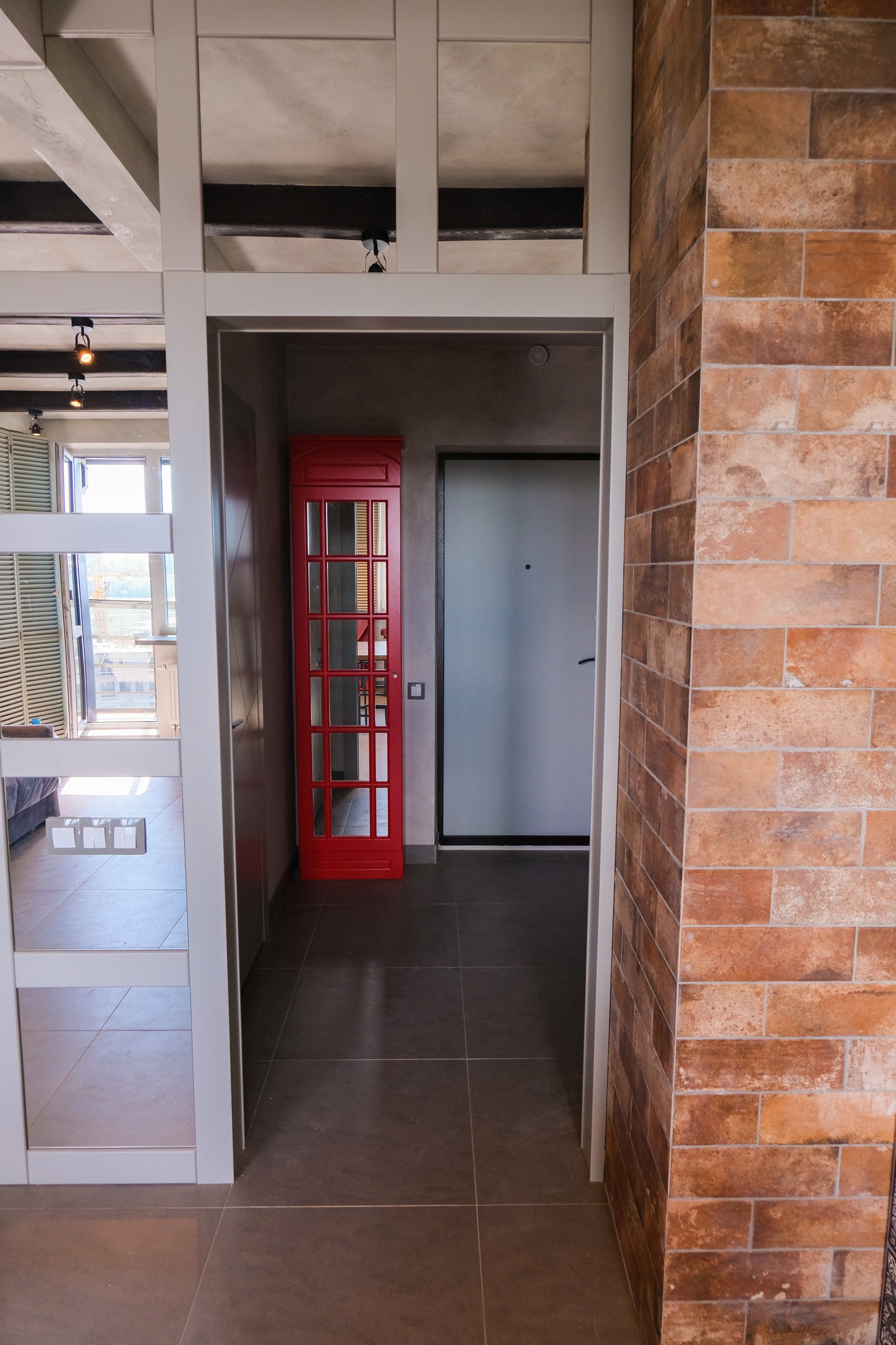 Небольшая квартира в стиле эко лофт