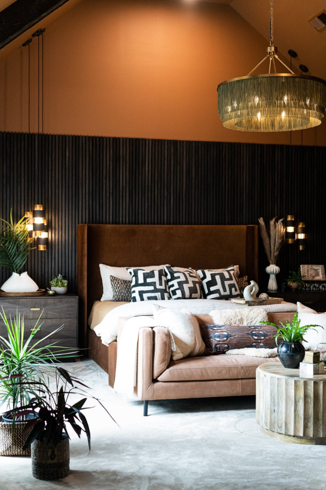 Inspiration for a contemporary bedroom remodel in Atlanta