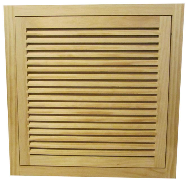 Wood Return Air Filter Grille 20 X20 Standard Square Edge