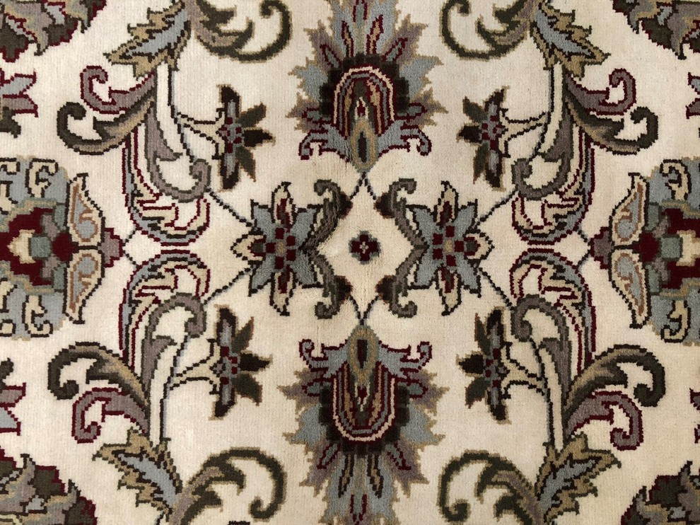 Fine Jaipur Oriental Rug 4'2x5'10 Traditional Area Rugs by Fine