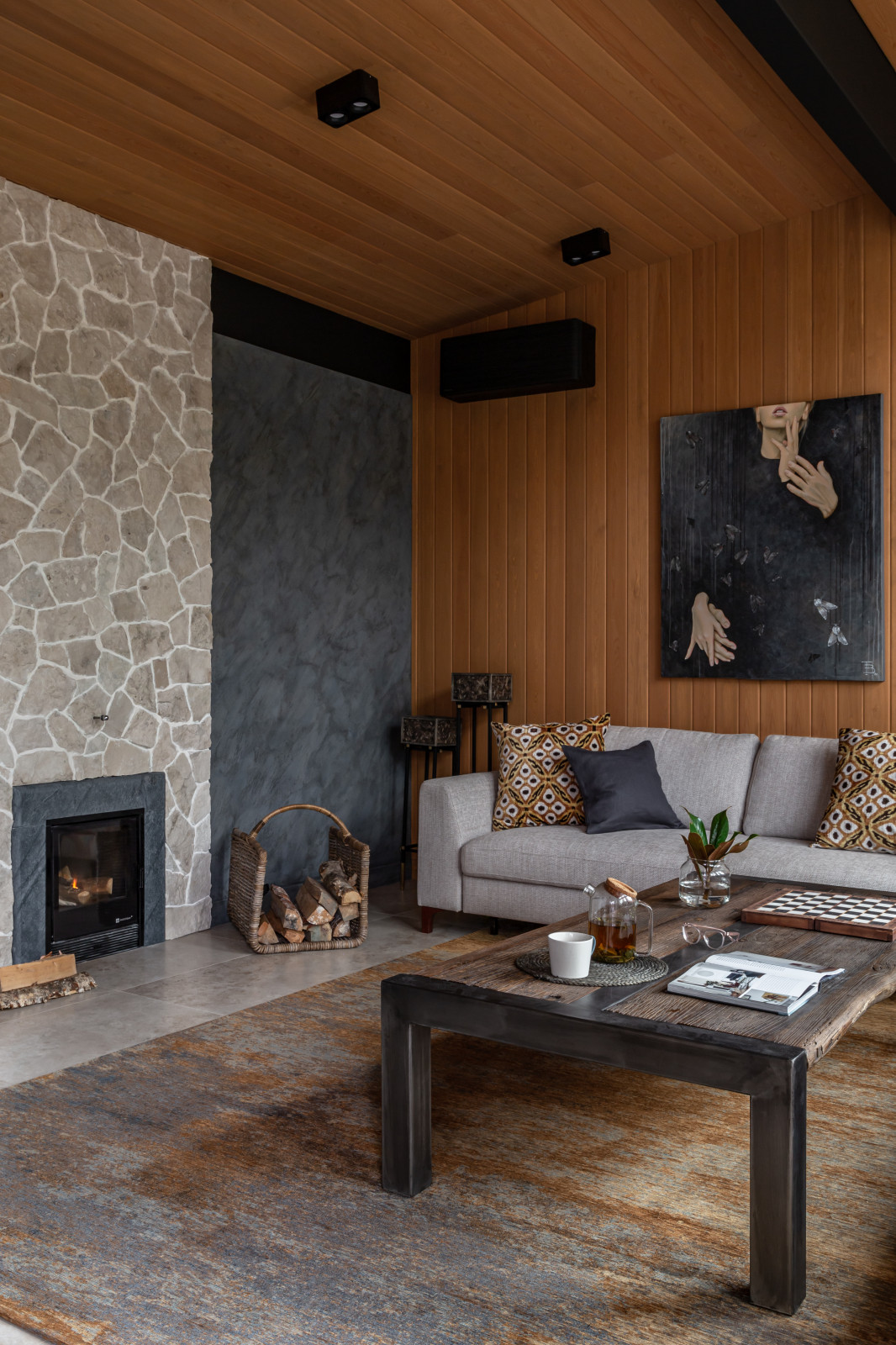 Современный банный дом 67 м² в Подмосковье