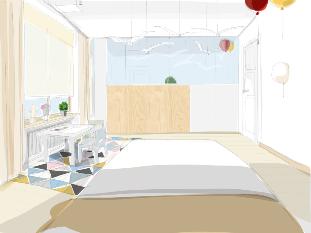 Дизайн проект Интерьера  дома. г. Троицк