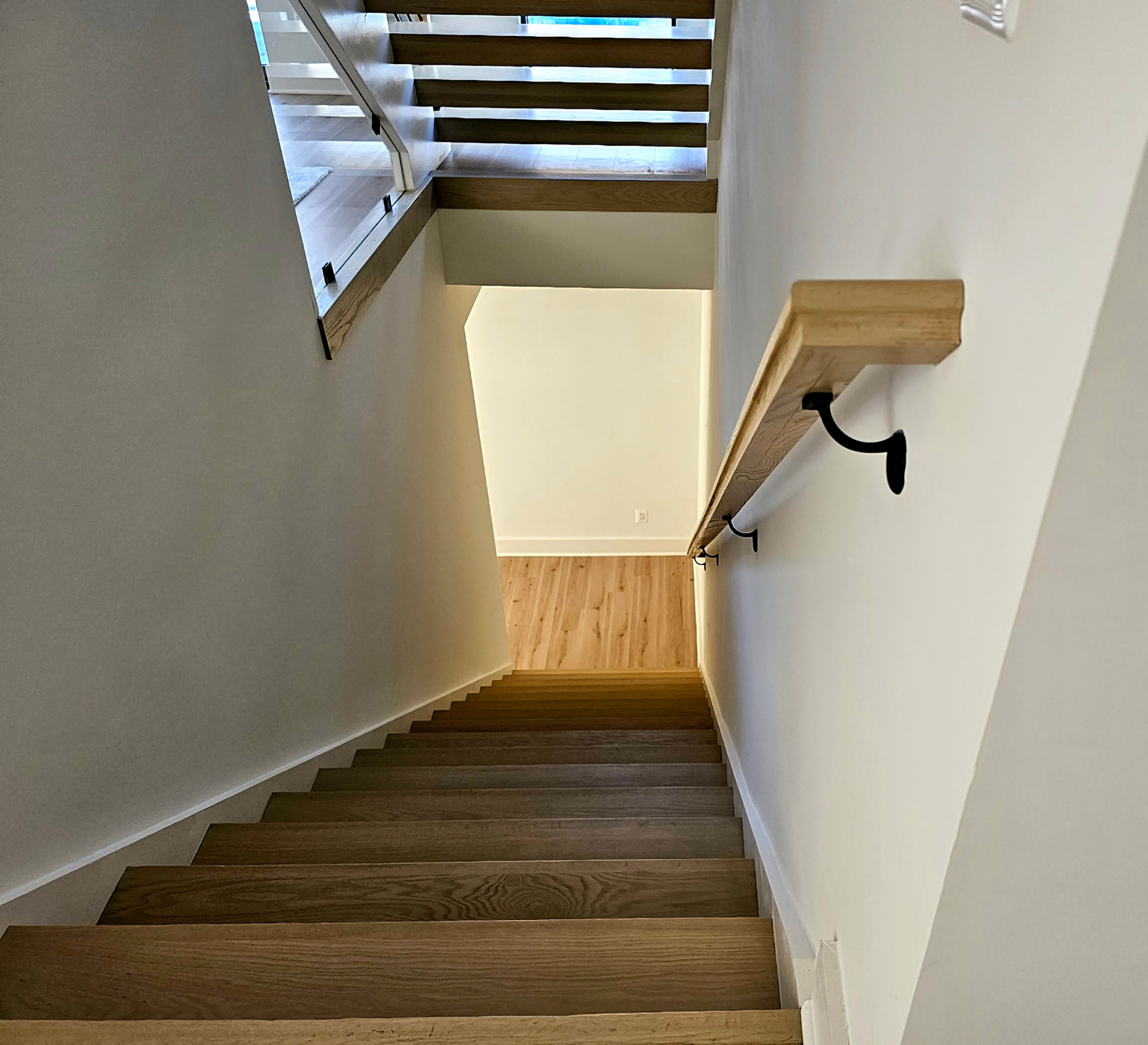 111_Open-Rise Stair with a Stunning Pool View, Great Falls, VA 22066