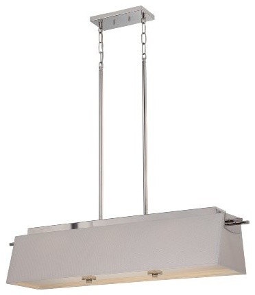 Nuvo Lighting 62/192 Contemporary Polished Nickel PendantClaire Collection