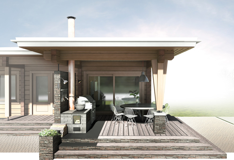 Уличная гриль-зона, Комарово