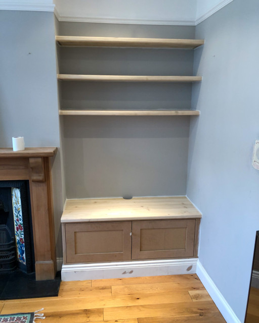 Alcove Media Unit klassisk-vardagsrum