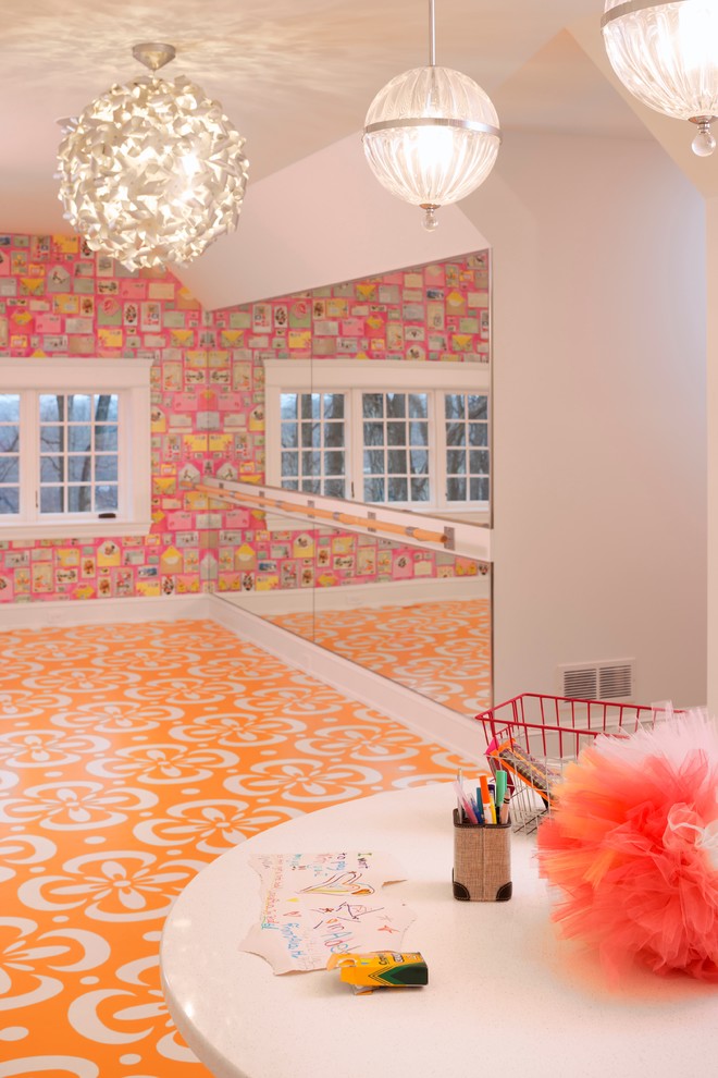 Inspiration for a transitional kids' room in Minneapolis.