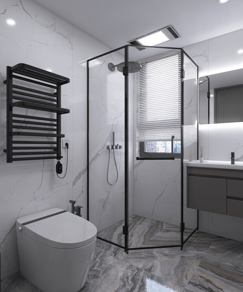 Конкурсная работа 70 кв.м. (кухня-гостиная)