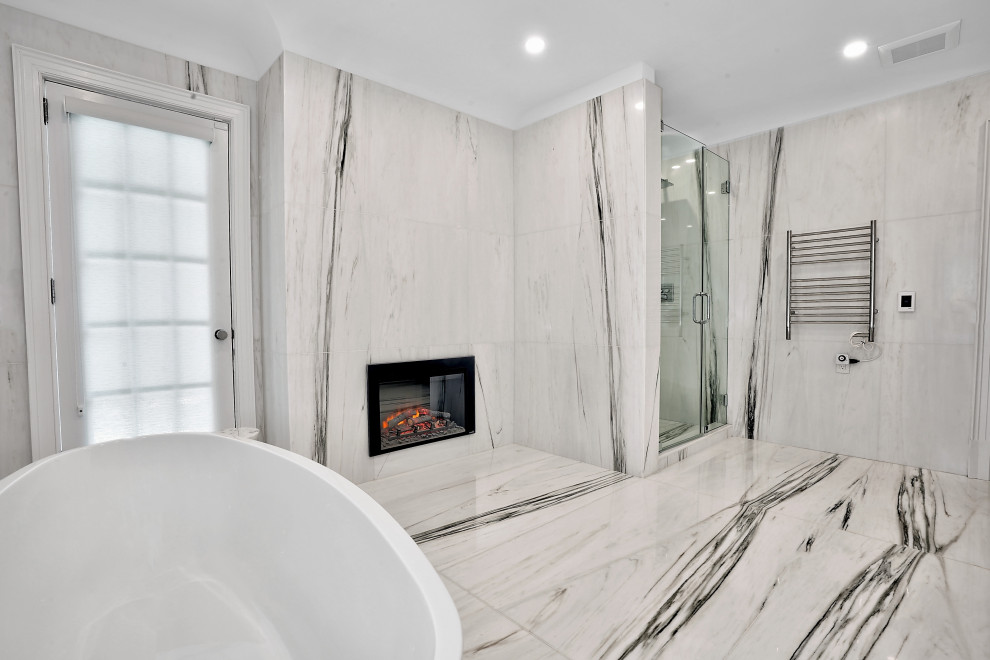 Luxury Bathroom Gut Remodel in Princeton, NJ | WA Construct