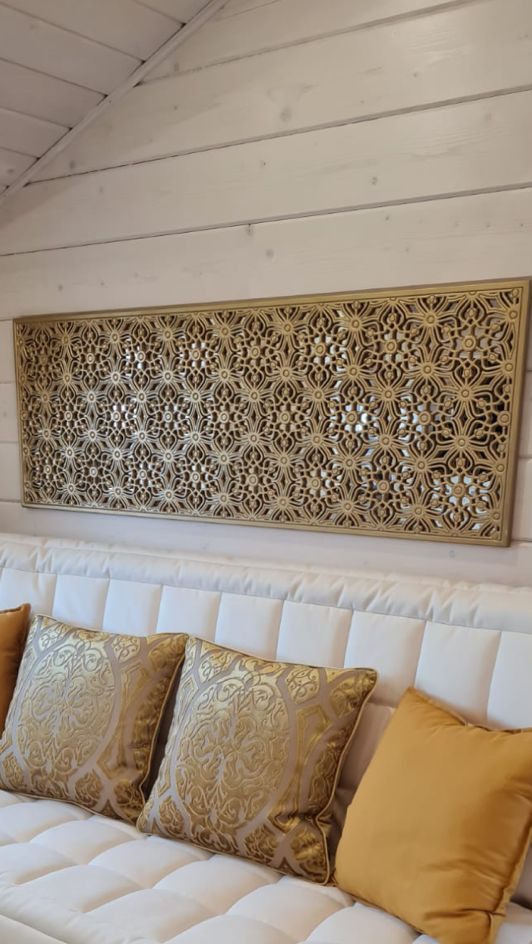 Панно из МДФ  с золочением