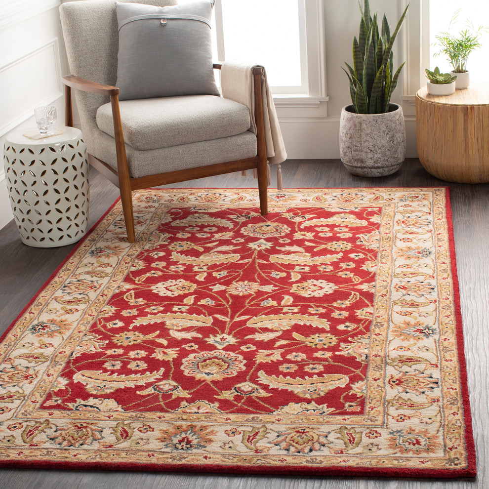 Caesar Area Rug Traditional Area Rugs by ShopFreely Houzz
