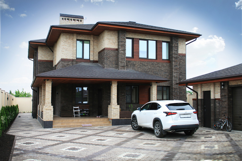 Жилой дом в стиле Френка Ллойда Райта