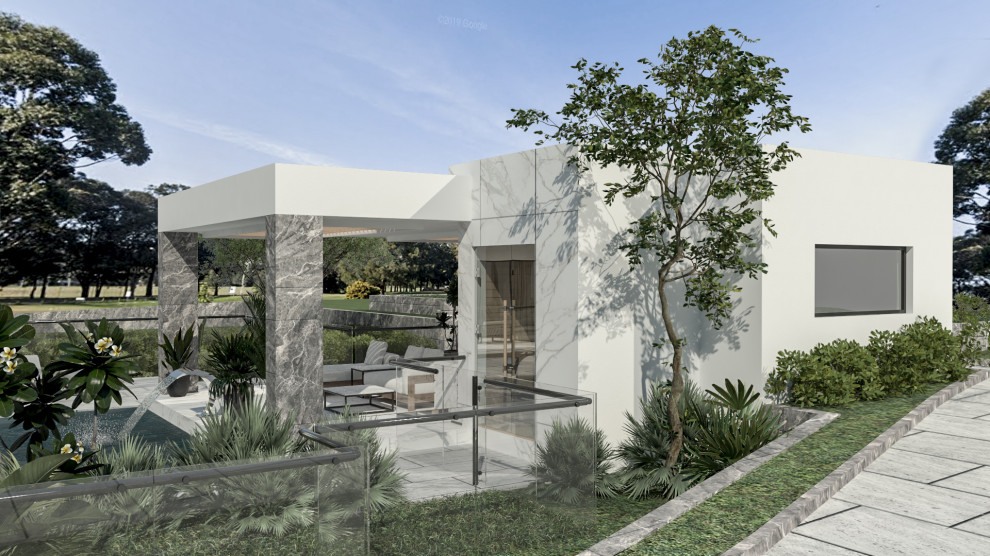 Ландшафтный и эскизный проект дома в Сидней