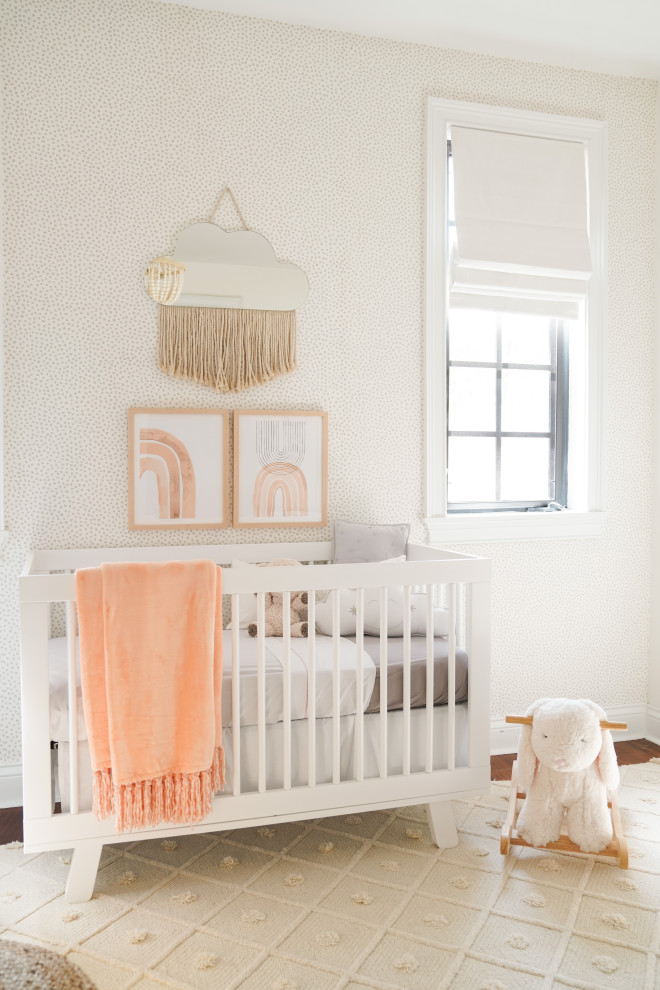 Inspiration for a modern nursery in Miami.