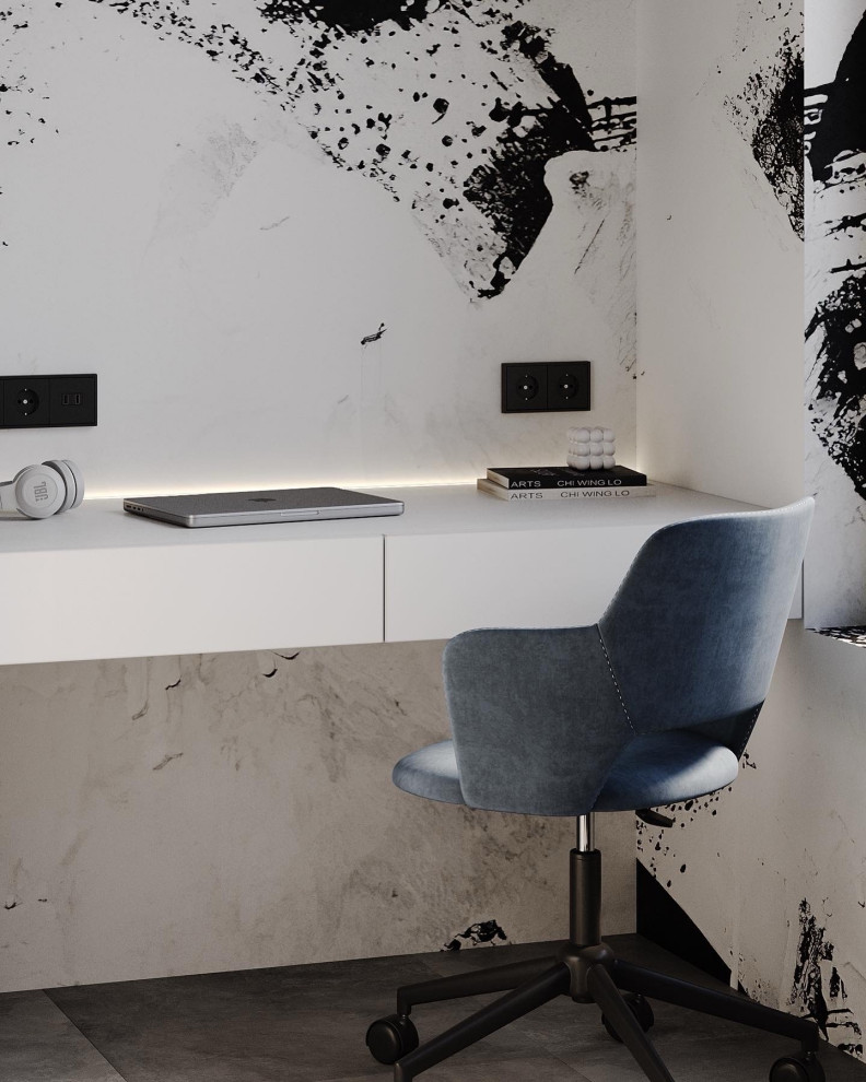 Оформление лоджии Художественной штукатуркой