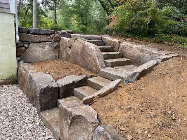 Orleans Granite Stone Steps