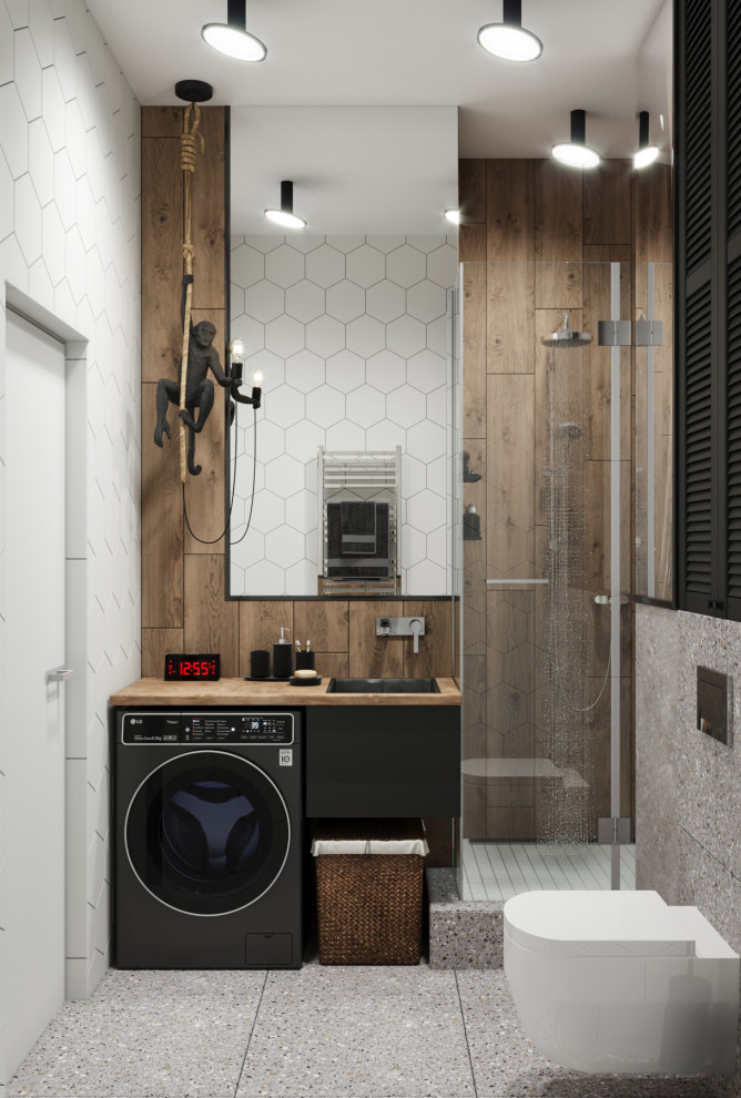 Санузел "с обезьянкой"