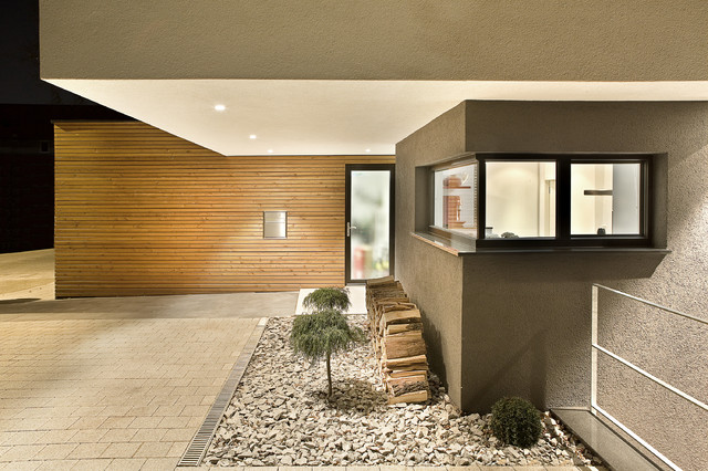 Haus C moderno-facciata