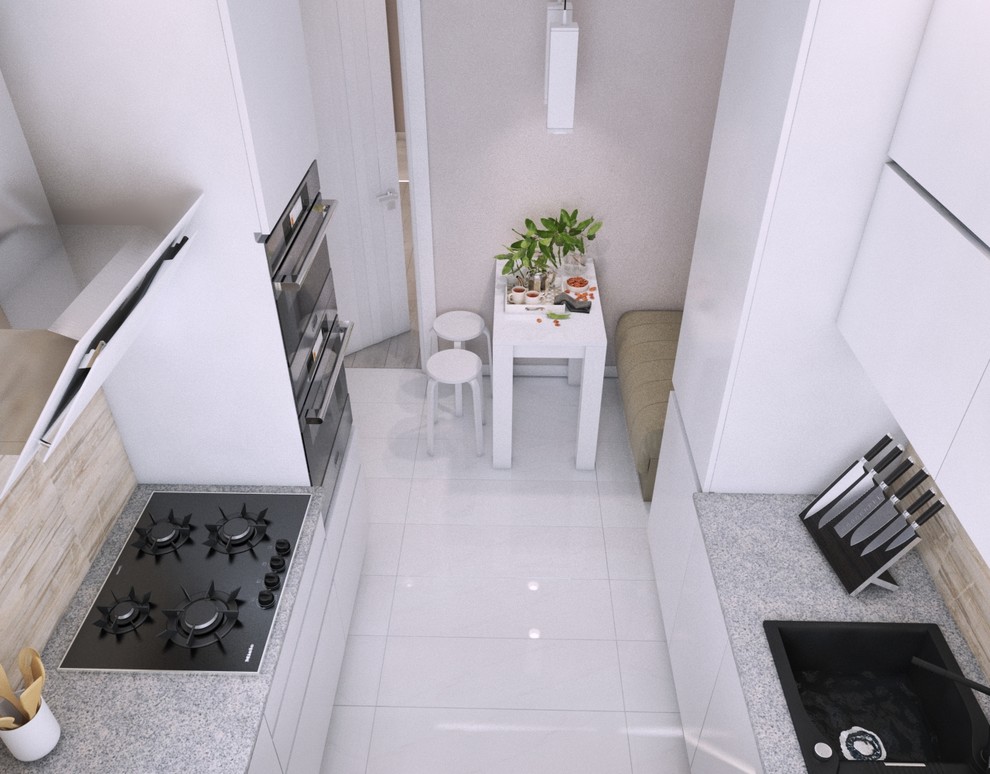 Проект 2-комнатной квартиры для молодой девушки