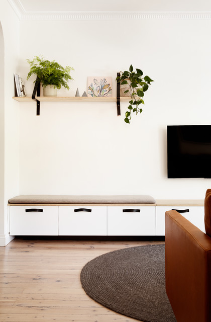 Wollstonecraft Apartment skandinavisk-dagligstue