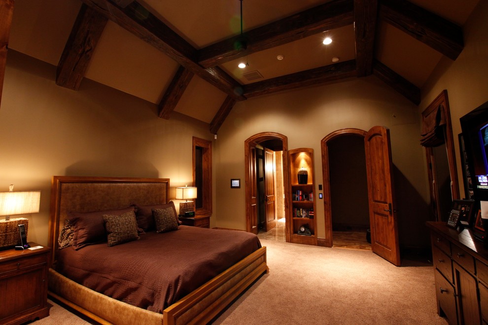 Photo of a traditional bedroom in Other.