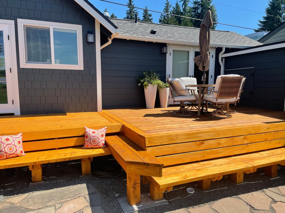 Deck - eclectic deck idea in Seattle