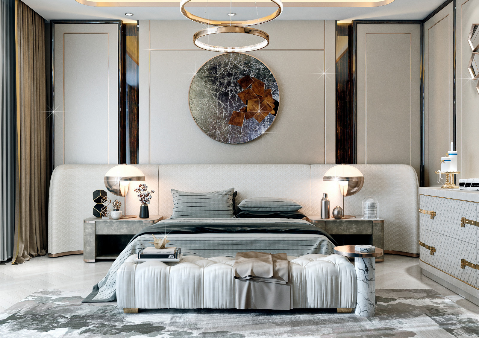 Дизайн интерьера спальни