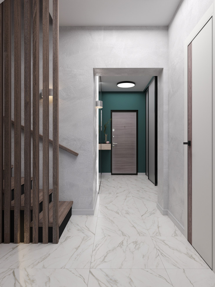 Лестница в загородном доме. Кемеровская обл.