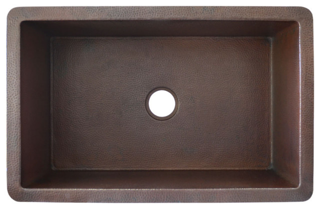 Native Trails Cpk72 Cocina 33 Undermount Single Basin Copper