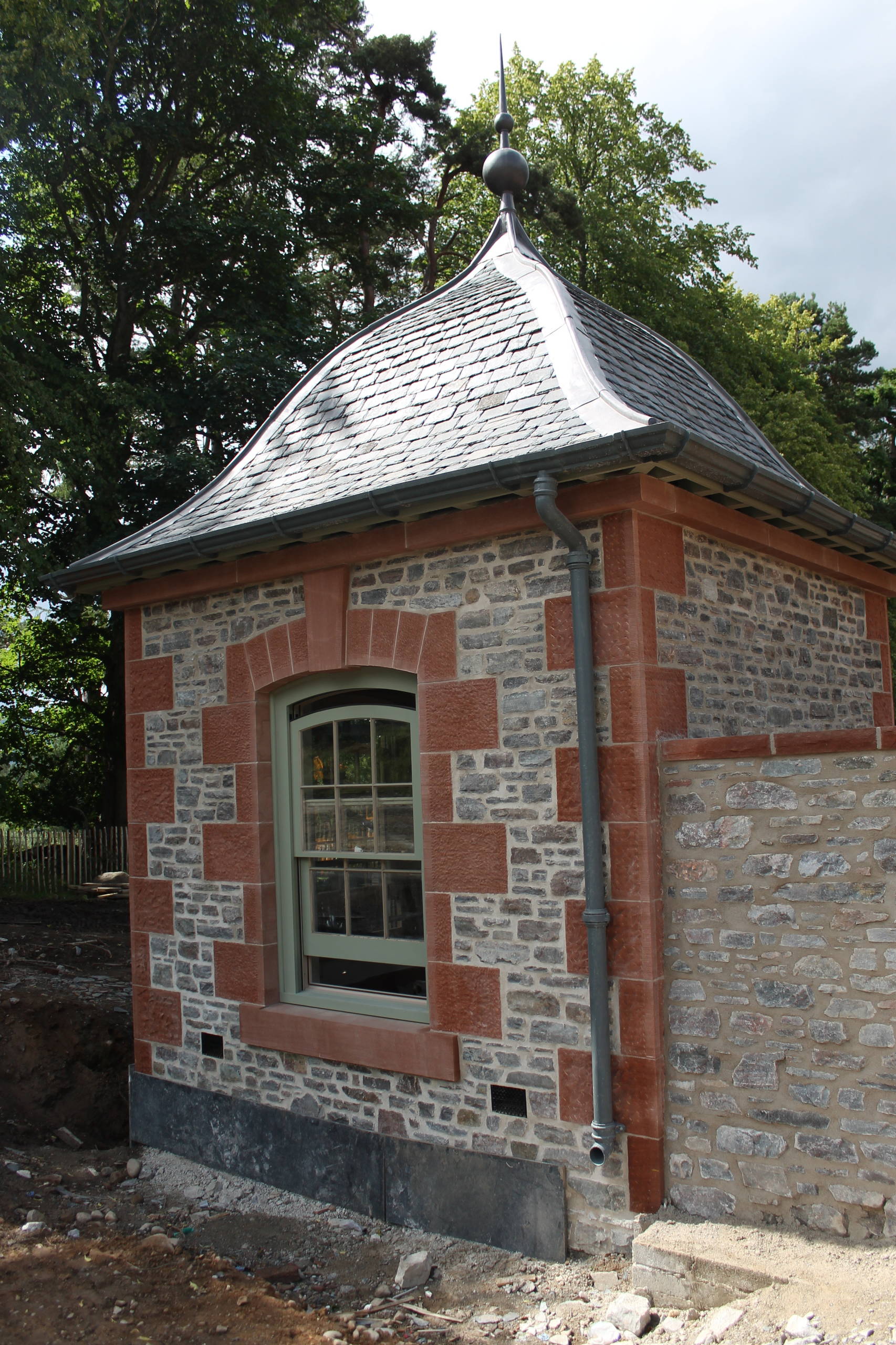 Aldourie Castle Walled Garden Pavilion