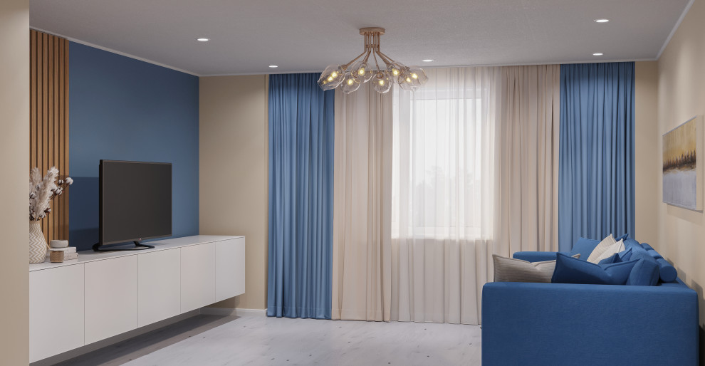 Гостиная в эко стиле