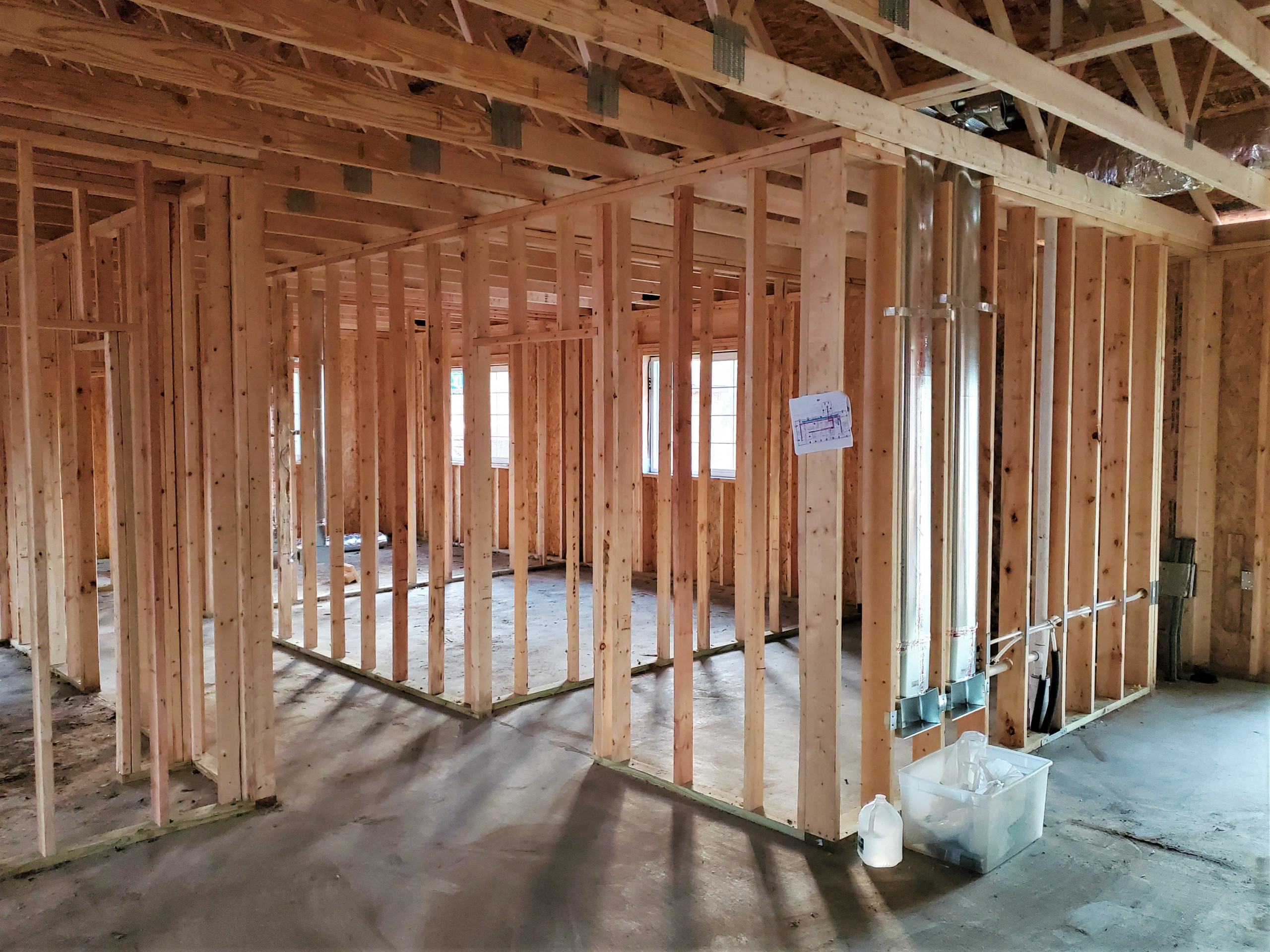 New 6 Bedroom Slab on Grade