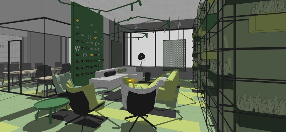 коворкинг в зелени