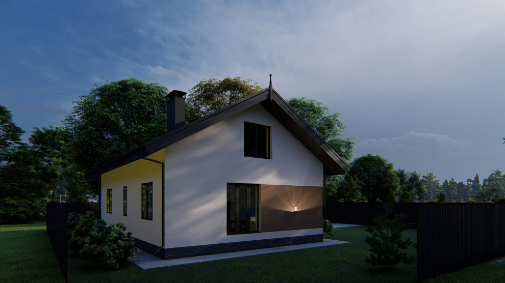 Одноэтажный жилой дом