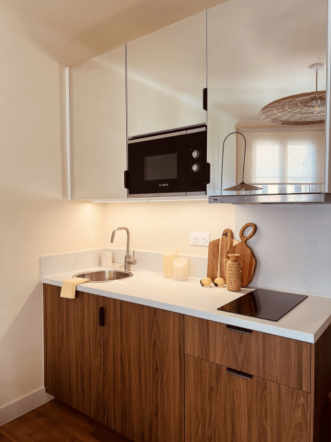 Projet Violet eclectic-kitchen