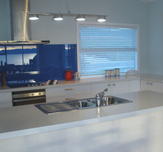 Beach side show home maritimt-koekken