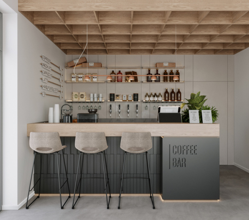 кофе бар при салоне красоты