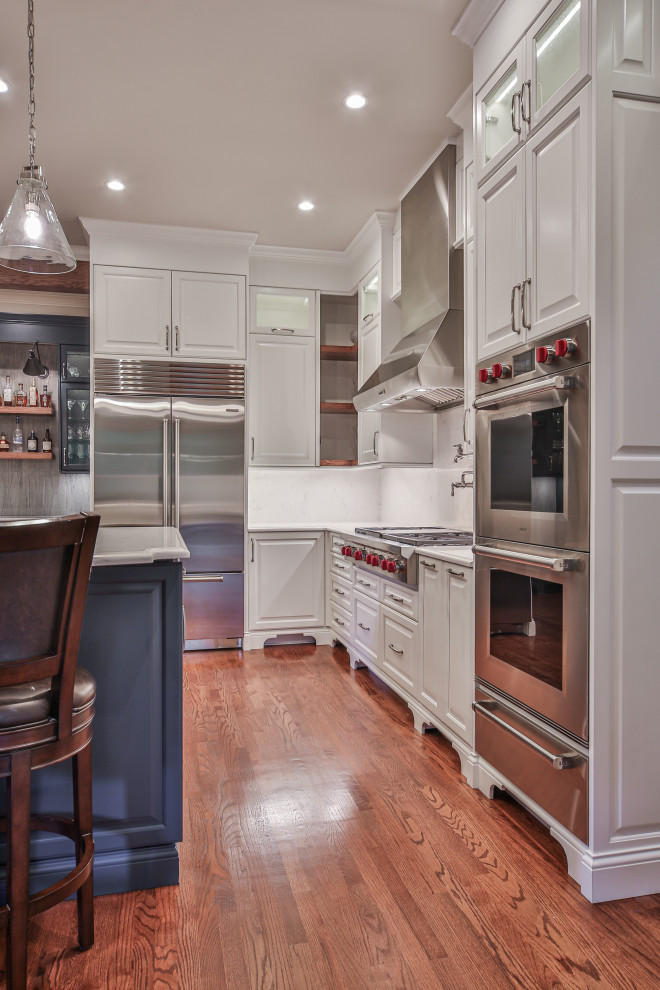 Inspiration for a transitional kitchen remodel in Atlanta