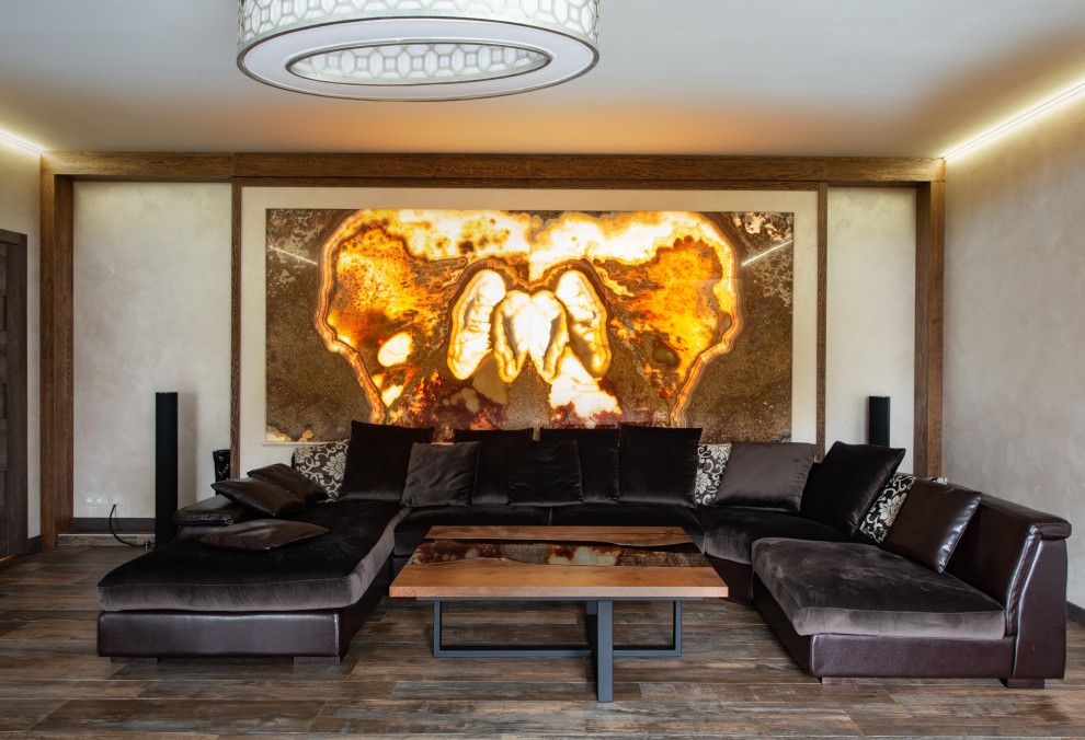 Интерьеры коттеджа 650 м2