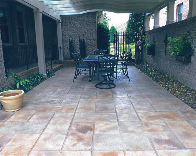 Concrete Patio Contractor klassisk-uteplats