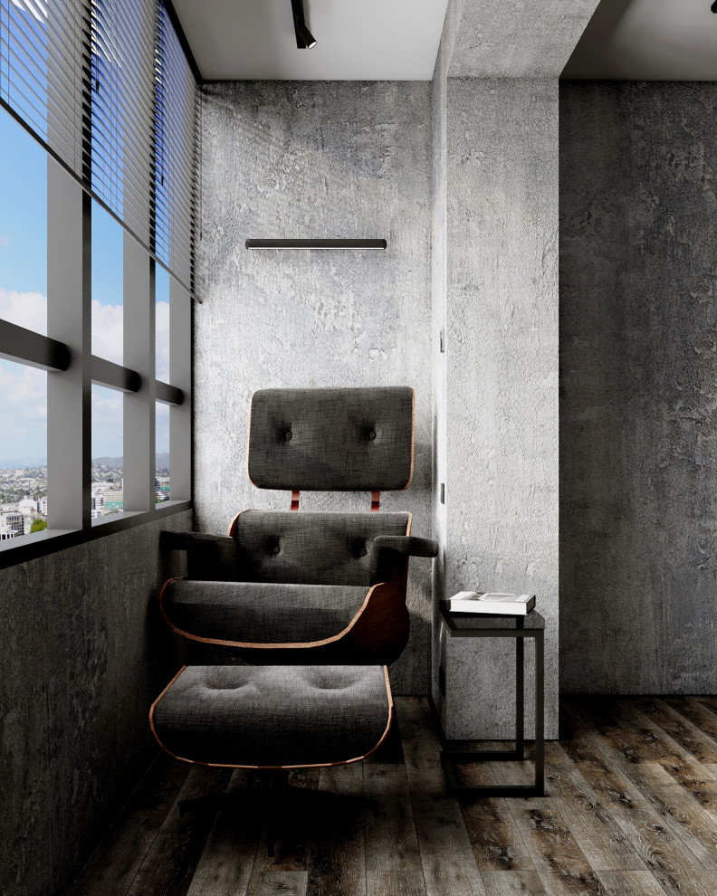 Дизайн квартиры 77 м2 для мужчины-холостяка в Москве в жк Династия!