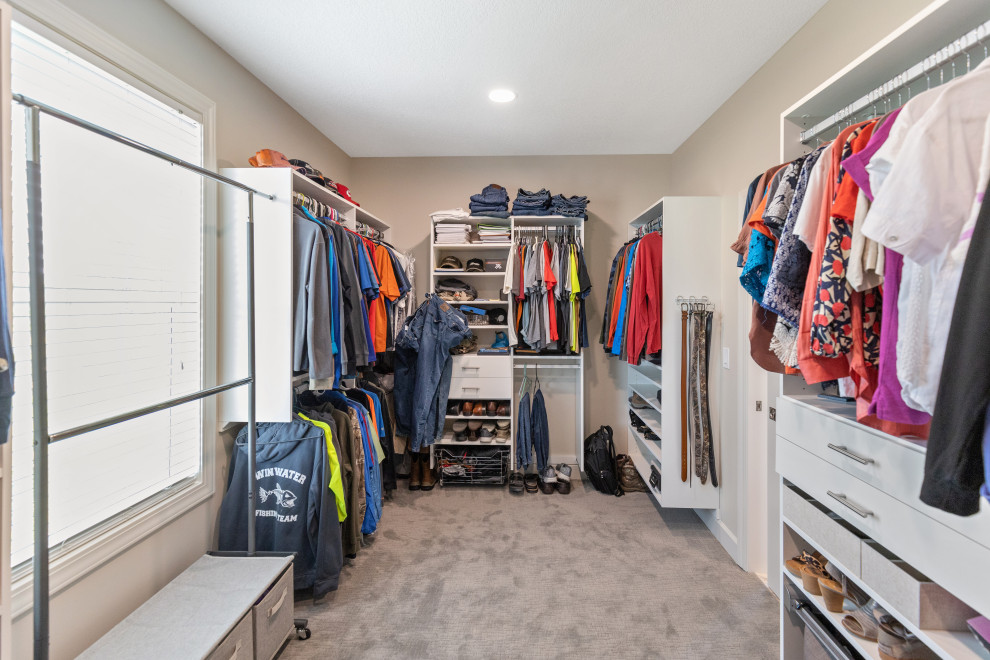 Modern French Country Primary Bath + Closet Remodel Gardner, KS ...