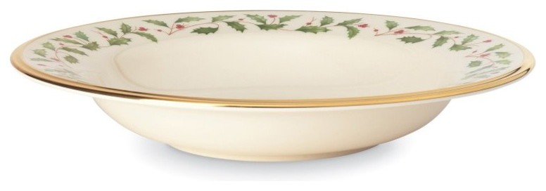 Lenox Holiday Pasta / Rim Soup Bowl - 9 in. Multicolor - 146504250