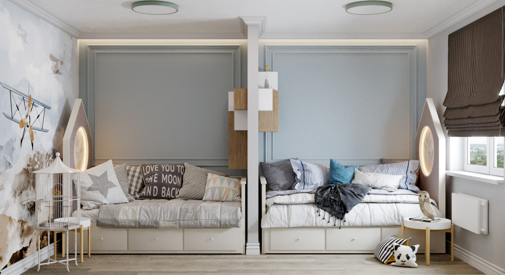 Дизайн проект квартиры в Москве в современном стиле