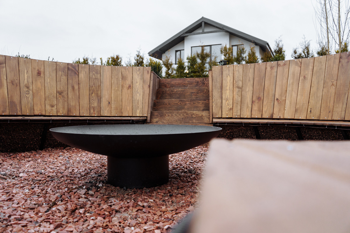 Build project. Cottege complex