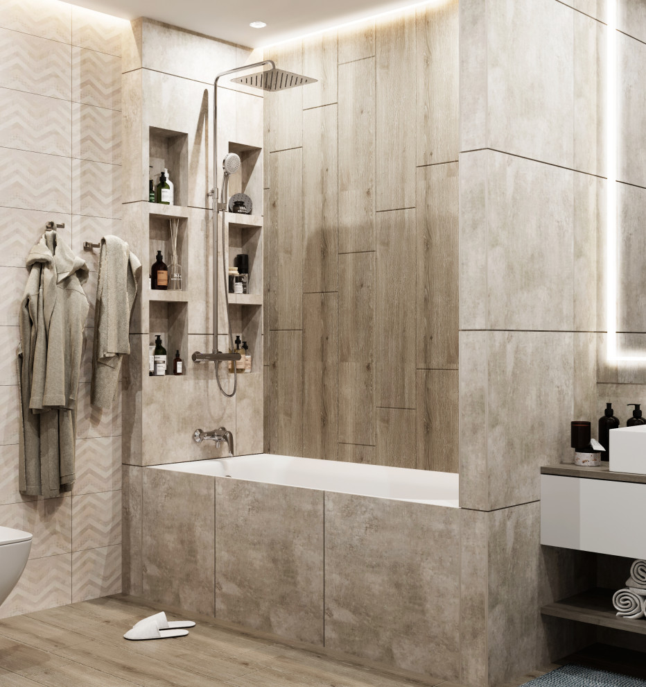 Трёхкомнатная квартира для семьи из 5 человек. 75 кв.м.