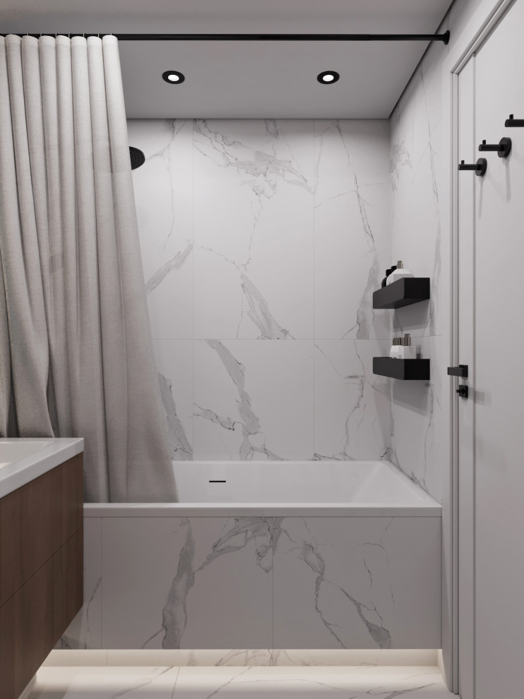 Дизайн квартиры во вторичном фонде, Кантемировская, Москва